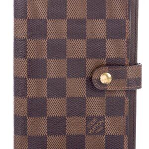 Louis Vuitton damier ebene small agenda